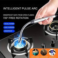 Rechargeable Arc Light Metal | Kitchen USB Arc Lighter With Hanging Hook