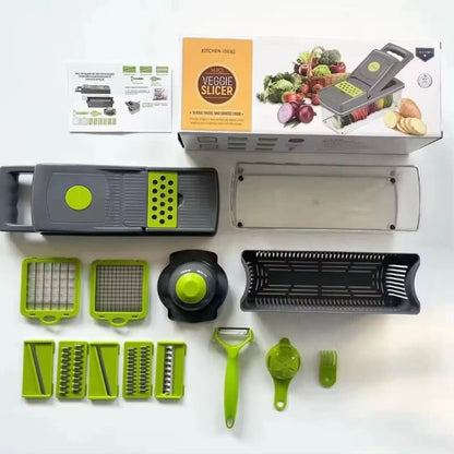14-in-1 Mandoline Slicer & Vegetable Chopper