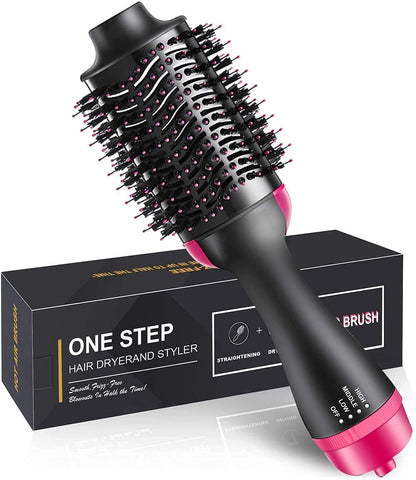 One Step Hair Dryer and Volumizer 3‑in‑1 Hair Dryer with Comb