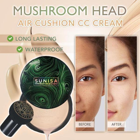 Original Sunisa Mushroom Head Air Cushion BB & CC Cream Foundation – Natural Color
