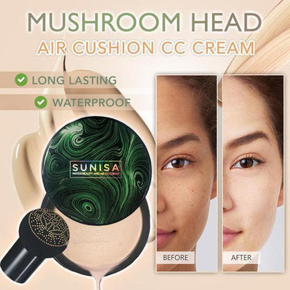 Original Sunisa Mushroom Head Air Cushion BB & CC Cream Foundation – Natural Color