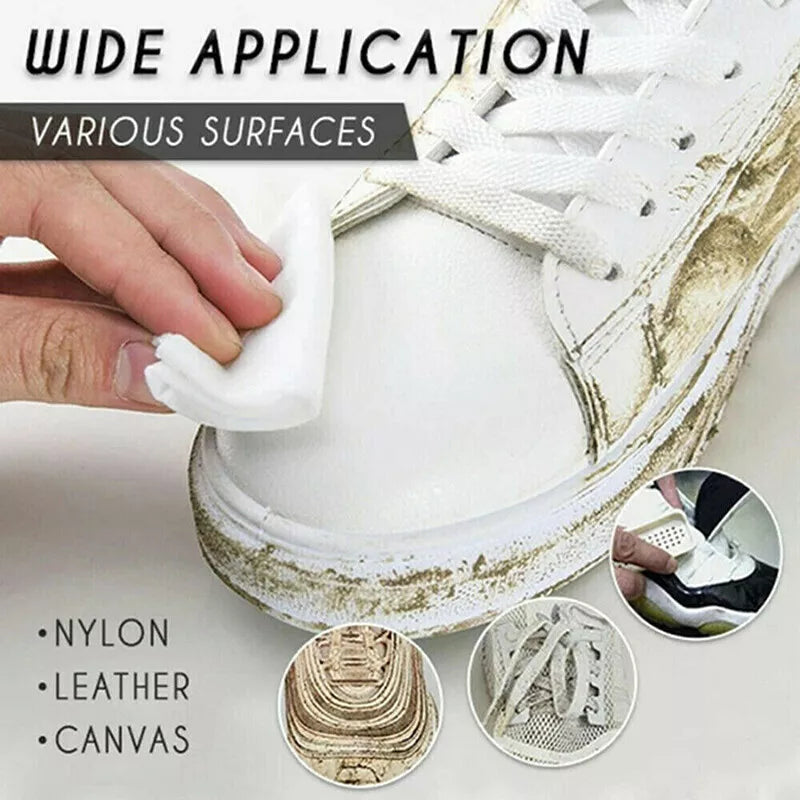 Disposable Shoe Cleaning Wipes | Quick Shine Clean Wet Wipes (50 Wipes In 1 Packet)